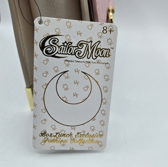 Loungefly Sailor Moon Scepter Latch Pink Handbag Crossbody - Picture 8 of 11